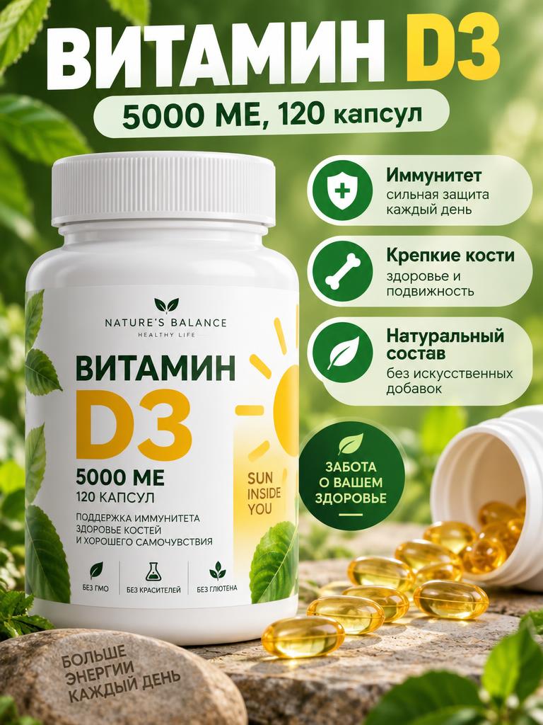 Пример карточки: Витамин D3